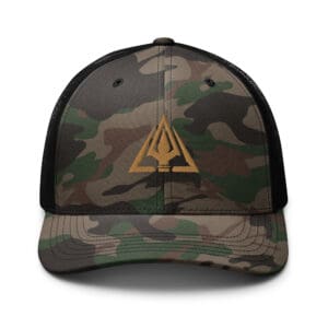 A hat that is on top of someones head.
