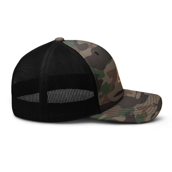 ANOMALOUS1 Camouflage trucker hat - Image 5