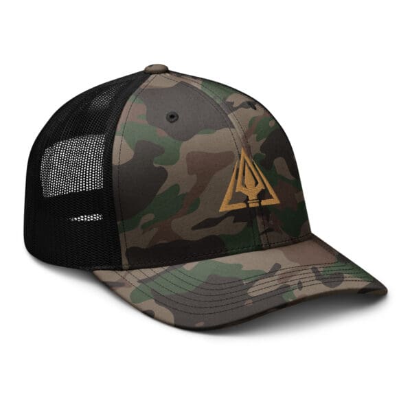 ANOMALOUS1 Camouflage trucker hat - Image 6