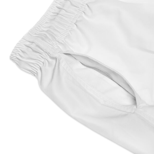 Swim Trunks (AOP) w/ ANOMALOUS 1 w/ Tagline - Image 30