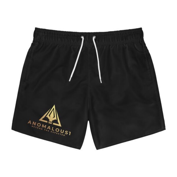 Swim Trunks (AOP) ANOMALOUS1 w/ Tag Line