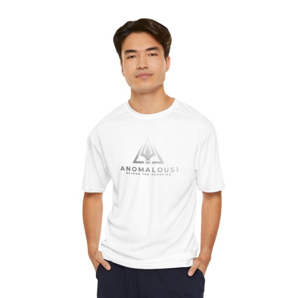 Silver Anomalous1 Men's Performance T-Shirt - Image 3