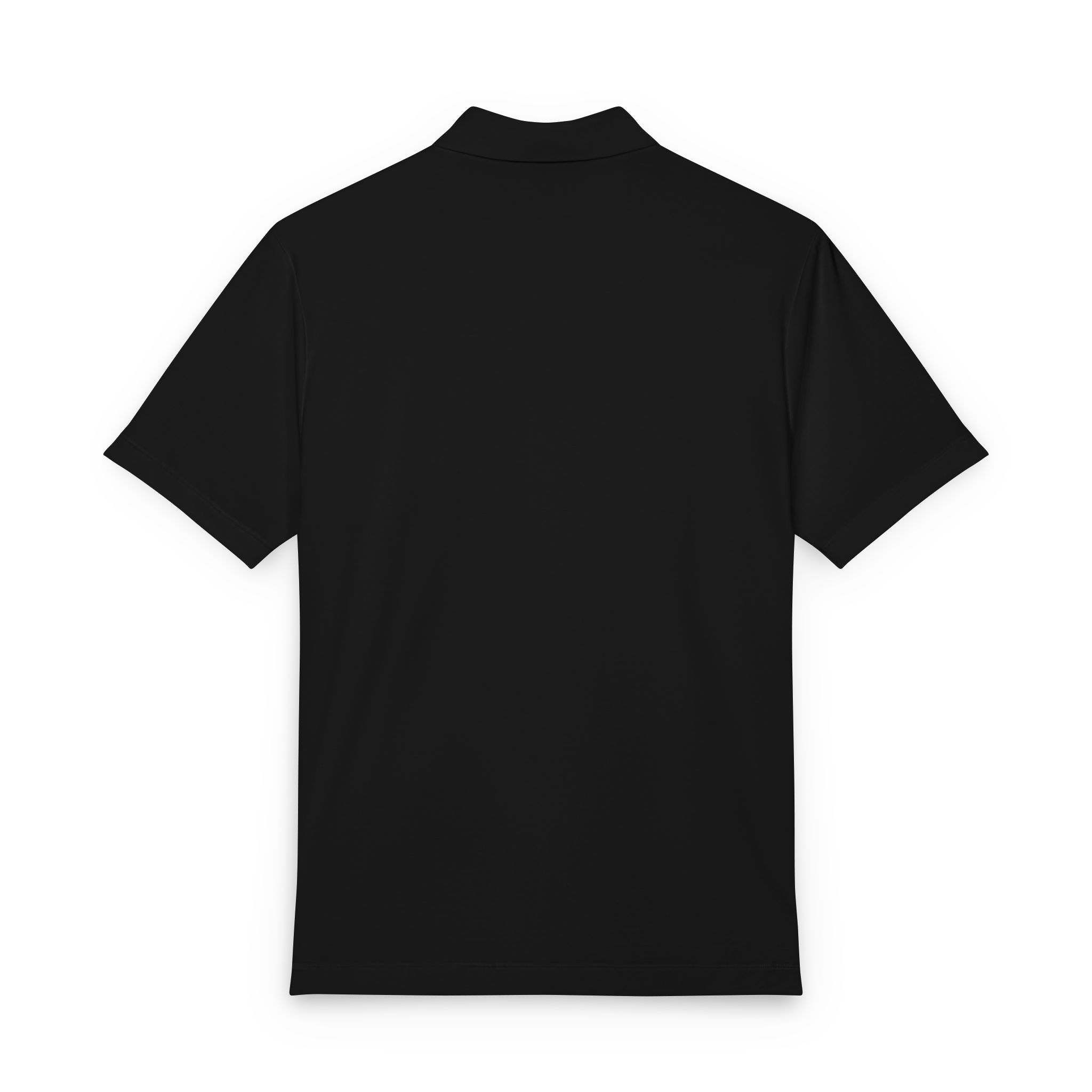 Anomalous1 Embroidered Gold Mountain Polo Shirt - Men's Mercer+Mettle Stretch Jersey - Image 2